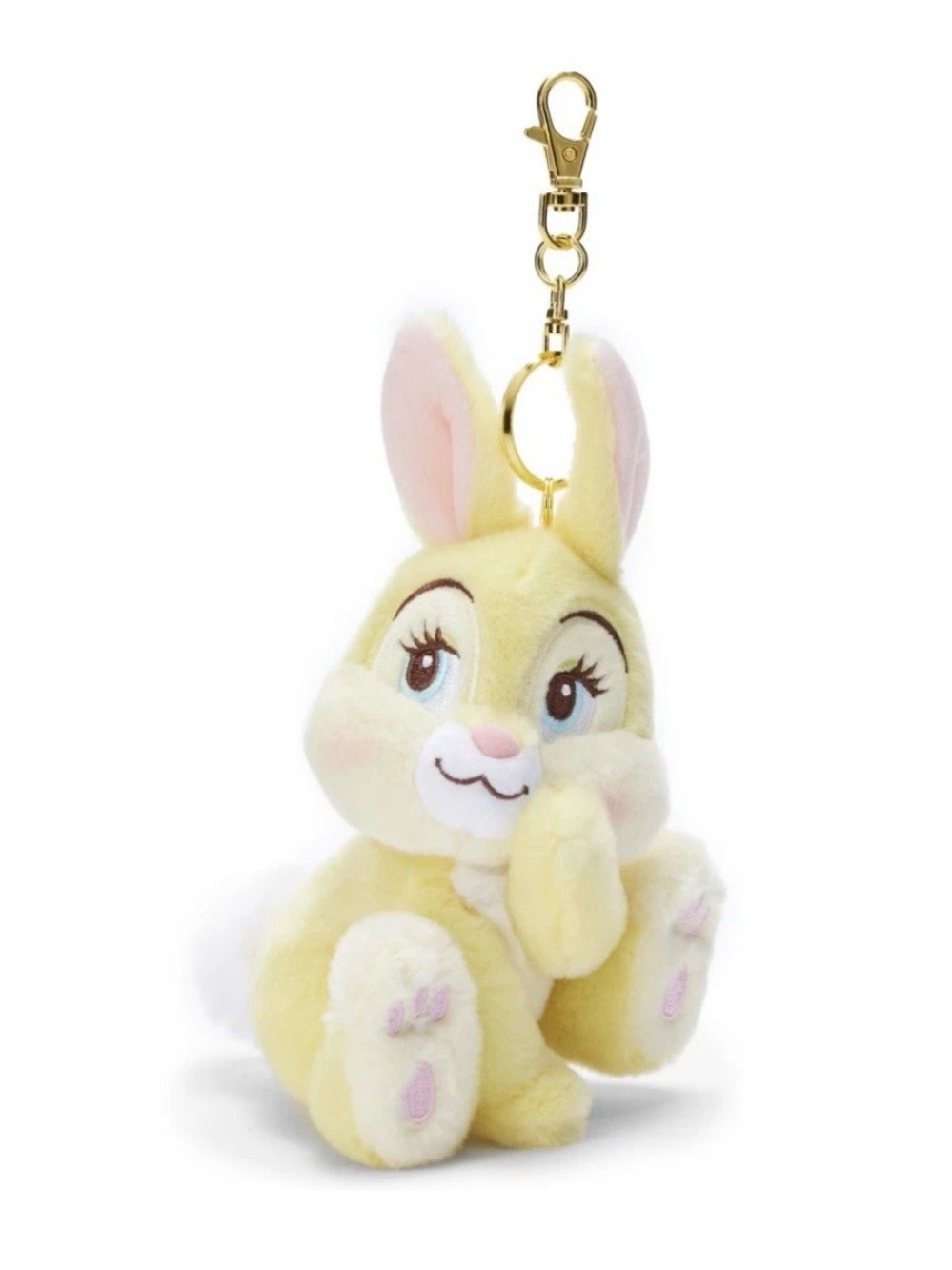Disney Store Japan Miss Bunny Plush Keychain Bag Charm Keyring Thumper Bambi NWT